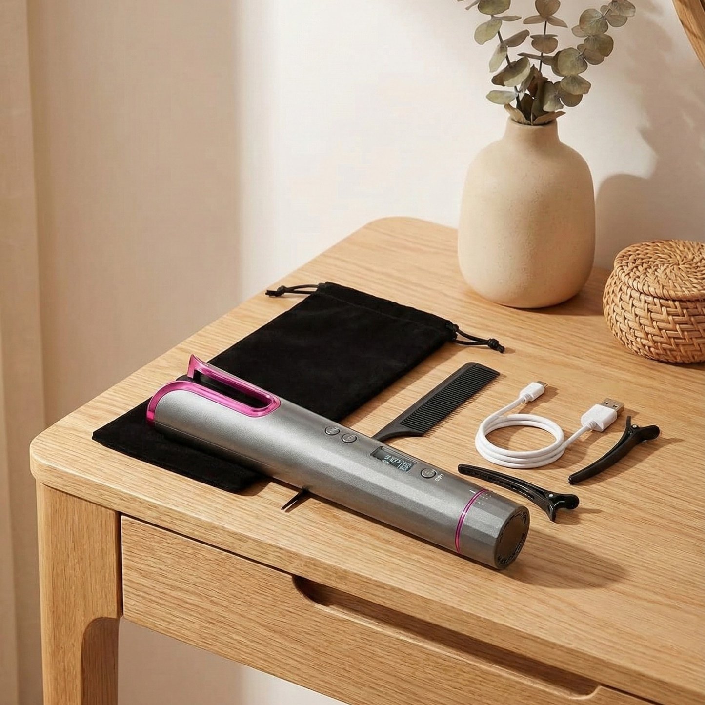 Cordless Hair Curler