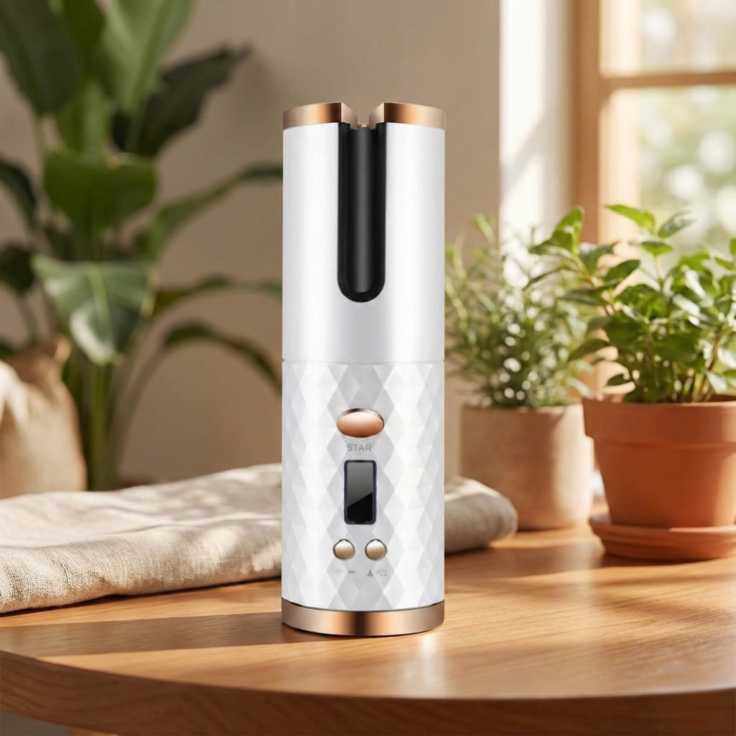 Portable Automatic Wireless Usb Charging Mini Curling Iron