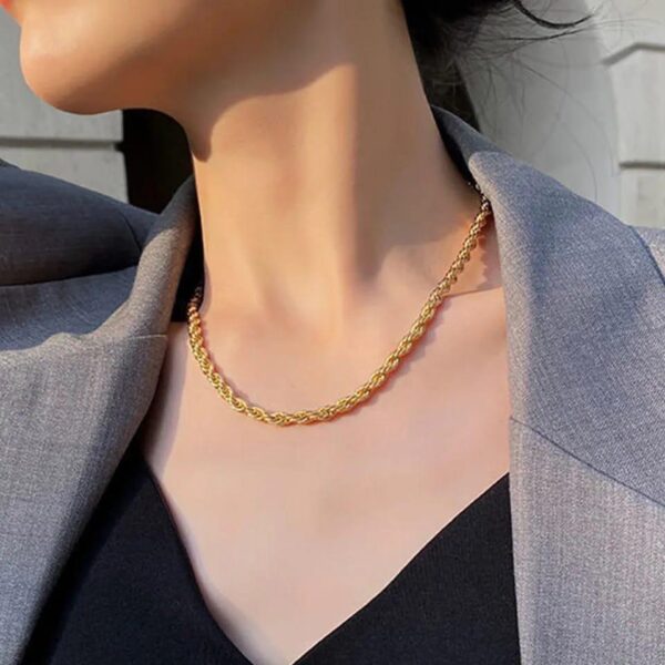Gold Plated Necklace Chain - Image 2