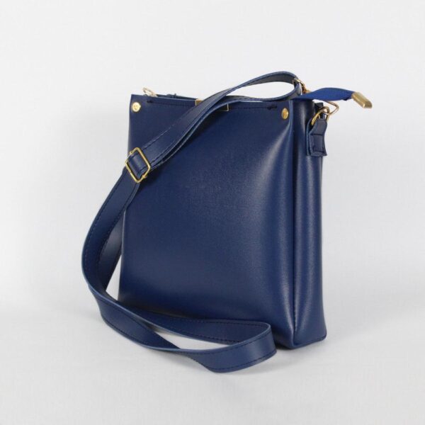 Girl's Rexine Plain Hand Bag - Image 2