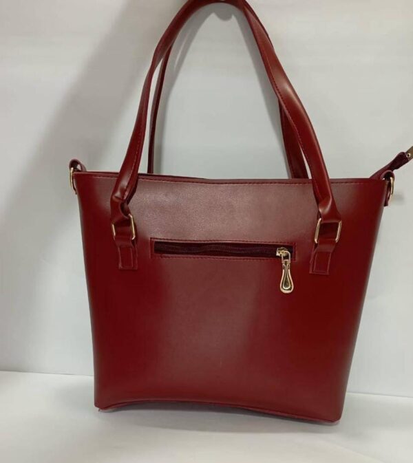 Solid Style Shoulder Bag – Casual Elegance in Every Detail - Image 2