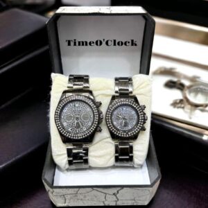 Analogue Chain Strap Premium Couple Watches