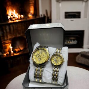 Couple's Movement Quartz Analogue Watch
